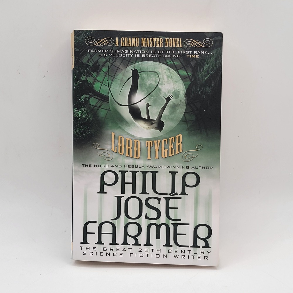 Philip Jose Farmer Lord Tyger Paperback Titan Books Grand Master Novel Excellent